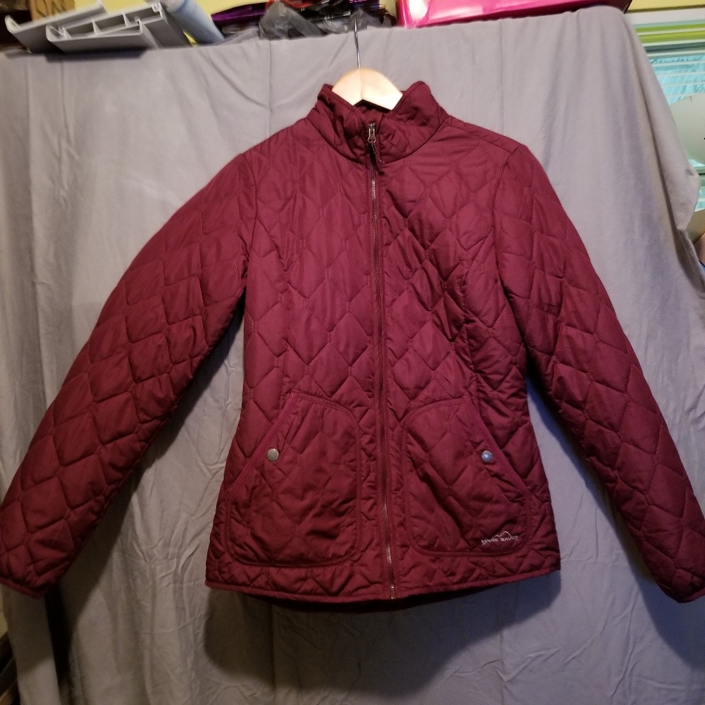 Eddie Bauer Jacket Dark Red